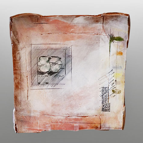 Nancy Selvin-ceramic-wall-art selvin_nancy-untitlled_2000_earthenware_square ceramic mix media art