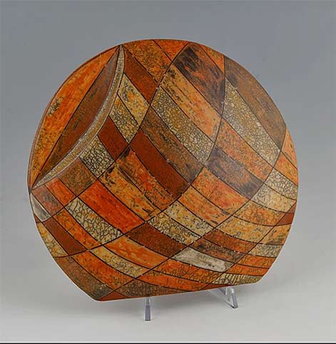 Shamai-Sam-Gibsh-Ceramic-Smoke-firing---Slices Shamai-Sam-Gibsh-Ceramic-Smoke-firing sculpture