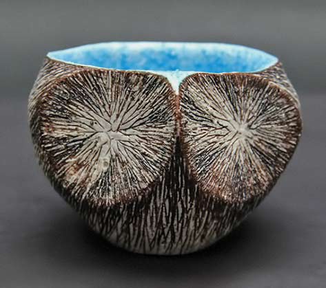 Shinya-Tagami-Kyoto-tea-bowl Shinya-Tagami-Kyoto-tea-bowl with turquoise interior