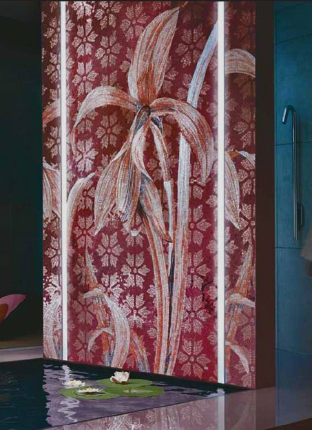 large-flower-mural-sicis SICIS----Flo 1c mosaic floral mural