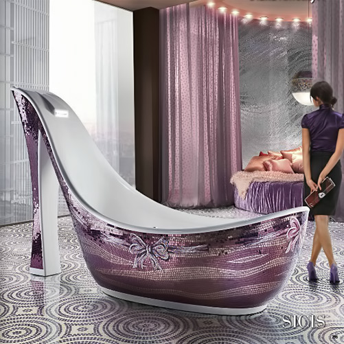 SICIS-Diana-Amethyst-mosaic-heels SICIS-Diana-Amethyst decorative High Heeled Shoe