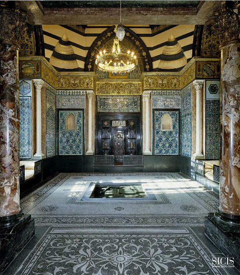 sicis-mosaic-loors-italy SICIS---TheOneMarble HOTEL TERME MANZI · ENTRANCE HALL · ISCHIA ISLAND · ITALY