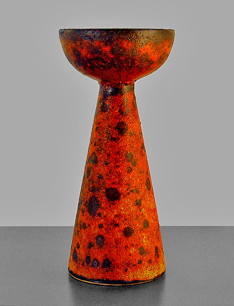Silberdistel-19-30--FLW Silberdistel vase Fat Lava Wadersloh-flickr