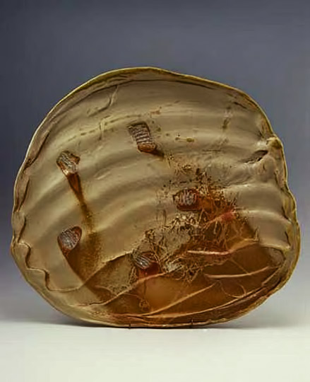 Simon-van-der-Ven-wavy-dish Simon-van-der-contemporary plate Ven-vandervenstudios-com