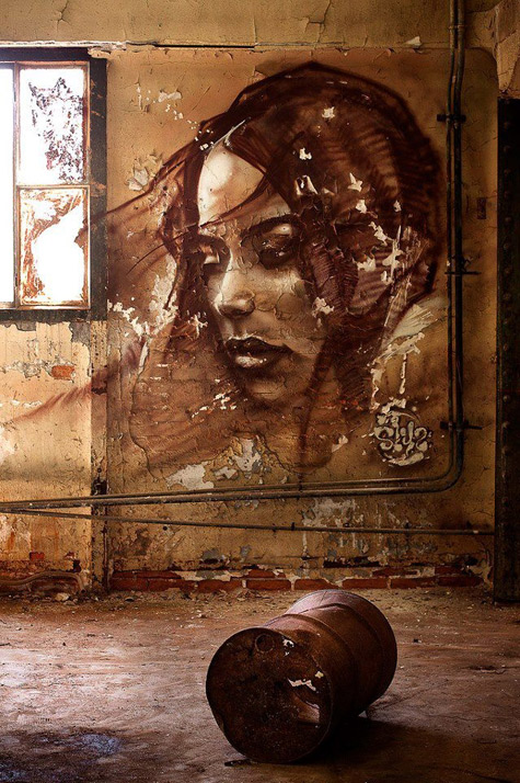 Sly2-(soul)-mural Sly2-(soul) wall painting