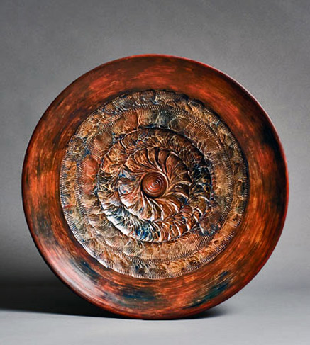 Heidi-Loewen-smoked-platter Heidi-loewen1smoked-&-waxed-porcelain-platter-16-inches-diameter