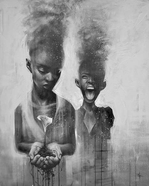 dutch-artist-sit-hairo solo-exhibition-by-Dutch-artist-SIT-entitled-‘Haiiro’