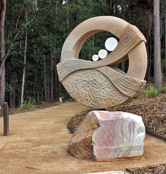 craig-medson-stone-carved-sculpture Spirit-House-2005 Craig Medson