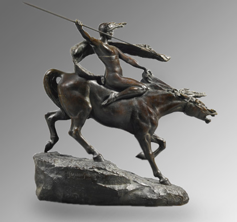 Ride-of-the-Valkyrie-Siinding Ride of the Valkyrie.-Stephan Sinding/Paris, 1908, --Sotheby-s