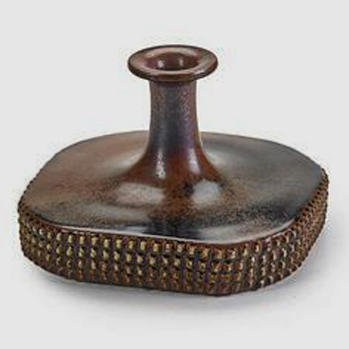 Stig-Lindberg;-Stoneware-Vase Stig-Lindberg;-Glazed-Stoneware-Vase-for-Gustavsberg,-1960s