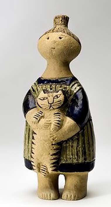stina-with-cat-lisa-larson stina-with-cat-gustavsberg-pottery-figurine-by-lisa-larson-1958