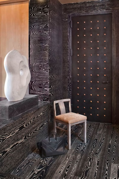 Kelly-Wearstler-Residential- Studded-door--Kelly-Wearstler-Residential-#kellywearstler-#interior-#design