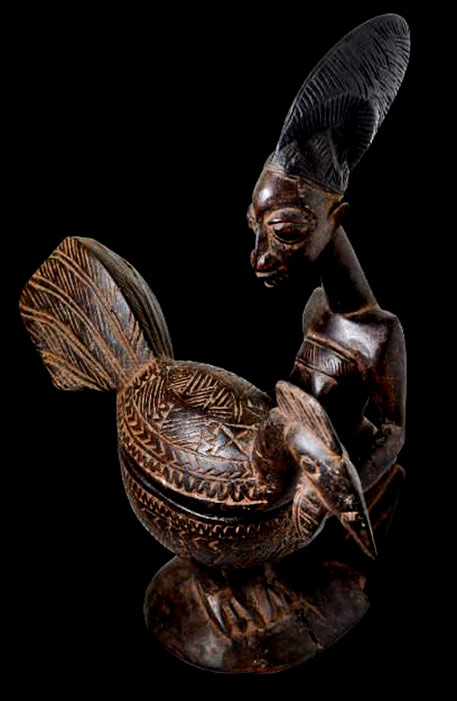 Superb-Figural-Offering-Bowl-(Olumeye)-in-the-style-of-Olowe-of-Ise-Yoruba-People,-Nigeria-circa-1920michaelbackmanltd-com