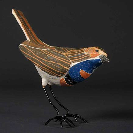 Susan-Obyrne--ceramic-art Susan-Obyrne-ceramic-bird figurine