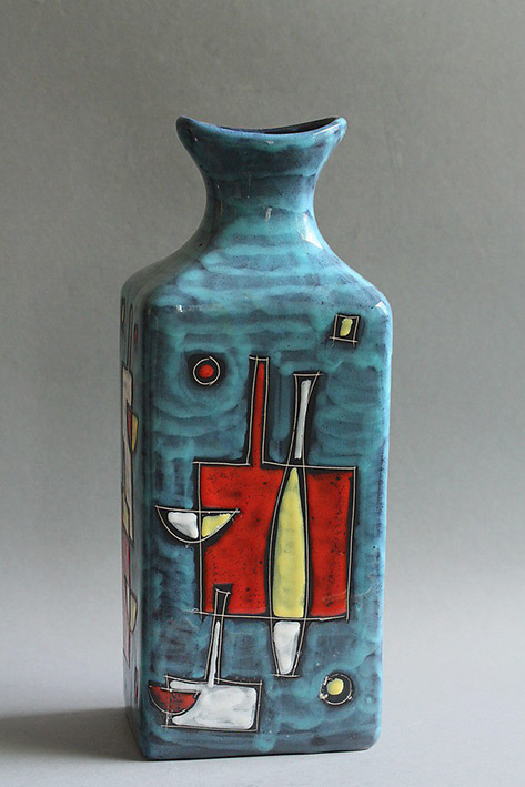 Fantoni square bottle-473x709 Fantoni square bottle 50's