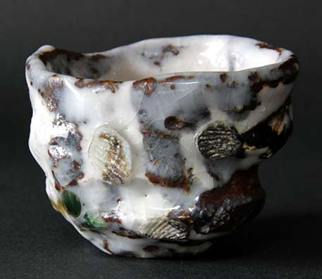Takuma-Murakoshi-shino-cup Takuma-Murakosh Japanese pottery