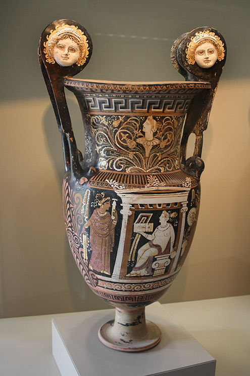 volute-krater-for-wine-495x743 This-vessel-was-used-to-mix-wine-and-water-and-dates-from-the-second-half-of-the-fourth-century-BCE
