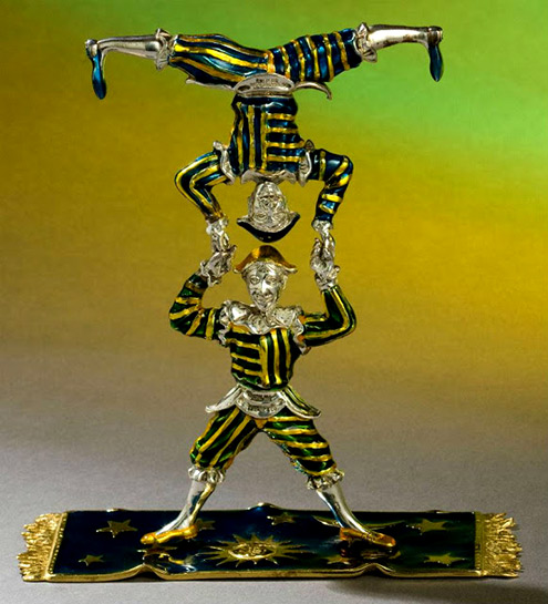 tiffany-and-co-silver-and-enamel-figures-495x545 Tiffany and Co-NY-Silver and enamel acrobat figures