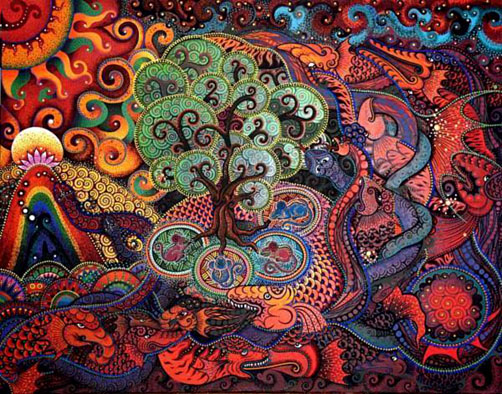 Katika-Krachaisri-painting Totos-solo-exhibition-Katika-Krachaisri