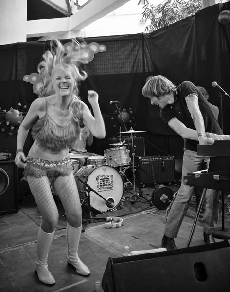 go-go-dancer towerbrown_cosmic trip_2011