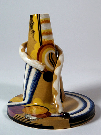 tullio Mazzotti-vase-412x549 Tullio Mazzotti - Albisola Vase With Question Mark 1930-31