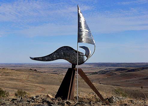 Nicholas Uhlmann-palmer-sculpture Nicholas Uhlmann – Rock Bottom Riser