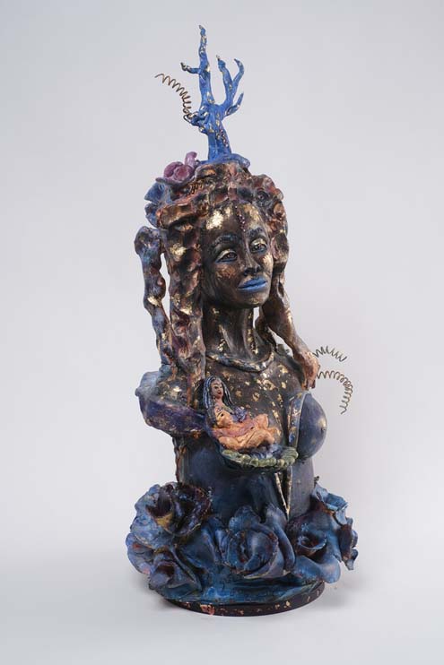 Upon a Bed of Blue Roses We EmbraceUponabedofbluerosesWeembrace-afterFrida-2021-firedceramicoilswax-21x12x12inches-3400 Upon a Bed of Blue Roses We EmbraceUponabedofbluerosesWeembrace-afterFrida-2021-firedceramicoilswax-21x12x12inches-3400