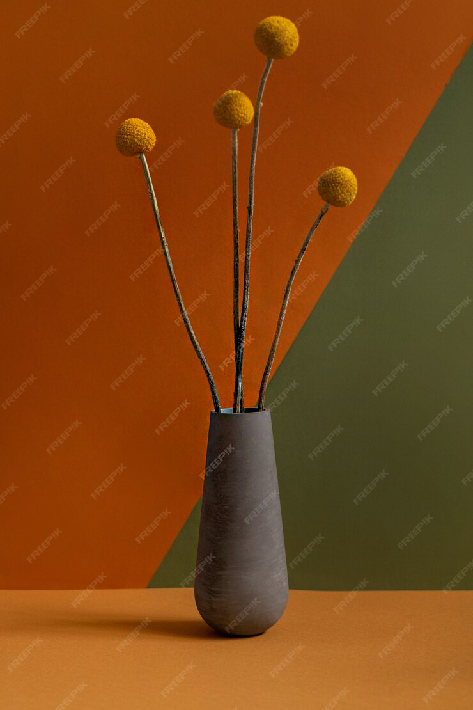 vase-with-several-yellow-dried-wildflowers vase-with-several-yellow-dried-wildflowers