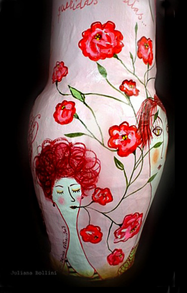 roses-and redheads-vase-by-bollini-374x587 vaso-detalhe---red head lady with roses - Juliana Bollini