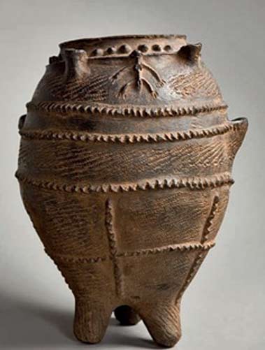 Bamileke-Cameroon--storage-vessel Vessel-for-storing-grain-Bamileke - Cameroon