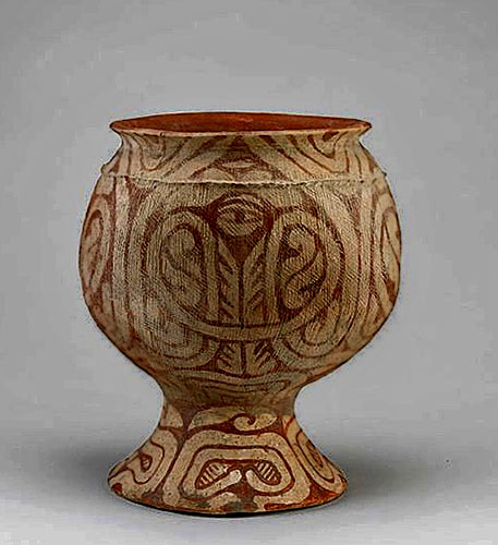 Vessel-on-pedestal-base-(pastiche)-1000-B.C.E.-200-C Vessel on pedestal base-(pastiche)-1000-B.C.E.-200-C