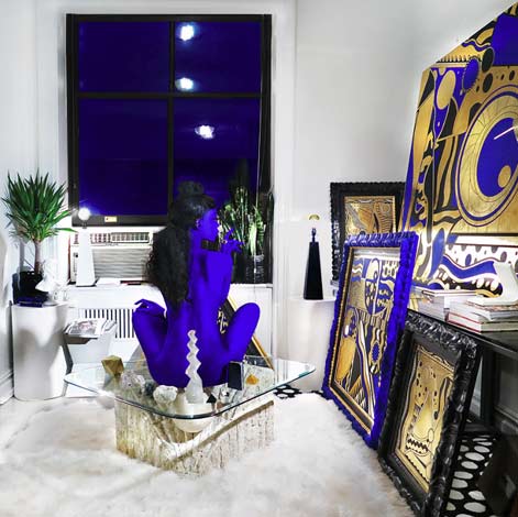 Lina-Victor-artist Viktor--Painter--Subject--Photographer-—-Lina-Iris-Viktor-The-Incarceration