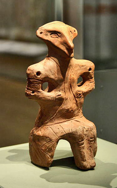Vinca_clay_figure-deity Vinca_clay_figure_ Late Neolithic (4500-4000 BC)