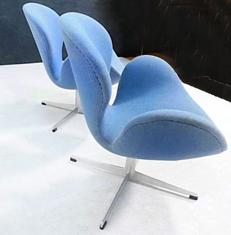 Vintage-Pair-of-Arne-Jacobsen-Swan-Chairs Vintage-Pair-of-Arne-Jacobsen-Swan-Chairs