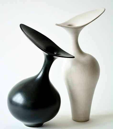 Vivienne-Foley-pair-of-vase Vivienne-Foley-pair-of-vases black and white