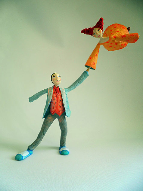 Volarina---Natalia-Mendoza Volarina---Natalia Mendoza sculpture of dancing couple