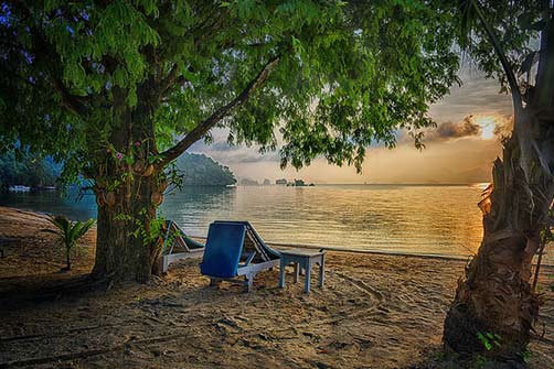 thailand-sunset-wajahat-mahmood-flickr wajahat-mahmood Phang Nga Bay, Thailand