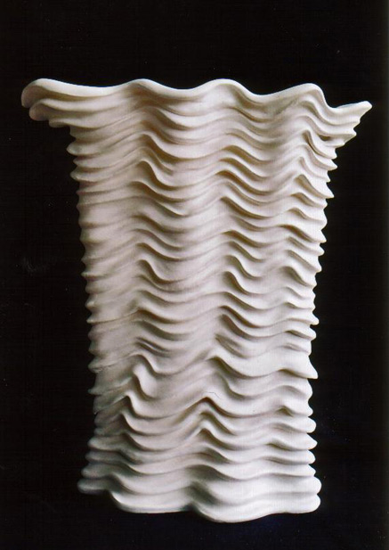 wavy-water-vessel-SallyHook Wave water-vessel -front - Sally Hook