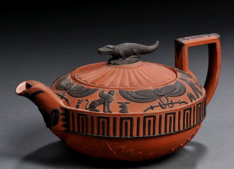 Wedgwood-Rosso-Antico-Egypt-466x336 Wedgwood Rosso Antico Egyptien revival teapot