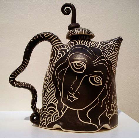 Whimsical-black-and-white-teapot-~-Fuller-Craft-Museum--Image-by-Mryipyop,-via-flickr Whimsical-black-and-white-teapot