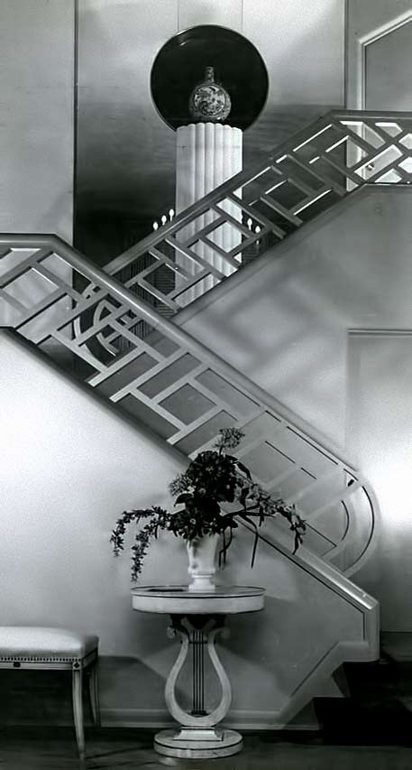 Wilkinson-House-interiors Art deco staircase