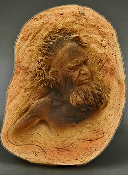 William-Ricketts-earthenware-plaque William-Ricketts-earthenware-plaque-modelled-as-an-Indigenous…---Ricketts--William---Ceramics---Carter-s-Price-Guides-to-Antiques77-and-Collectables