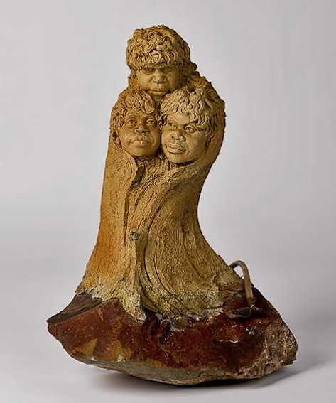 Unglazed-earthenware-sculpture-William-Ricketts William-Ricketts--large-unglazed-earthenware-sculpture--c1978…---Ricketts--William---Ceramics---Carter-s-Price-Guides-to-Antiques-and-Collectables