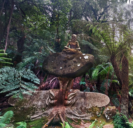 ricketts-Sanctuary-Melbourne William-Ricketts-Sanctuary-----image from Google Earth