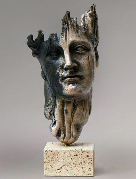 raku-mask-yiannis-nanouris-473x623 sculpture head raku mask