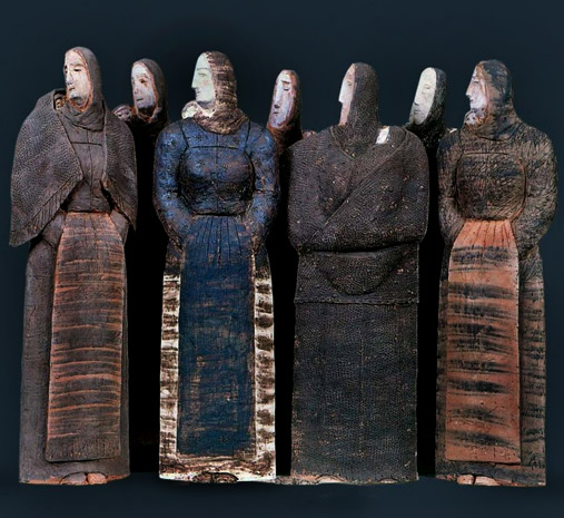theodoros-papagiannis-eprius-women-507x465 Woman-from-Epirus Theodoros Papagiannis ceramic sculpture