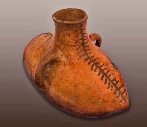 Women’s-pottery-from-the-Rif,-Taounate- Terracotta-pottery-from-the-Rif,-Taounate
