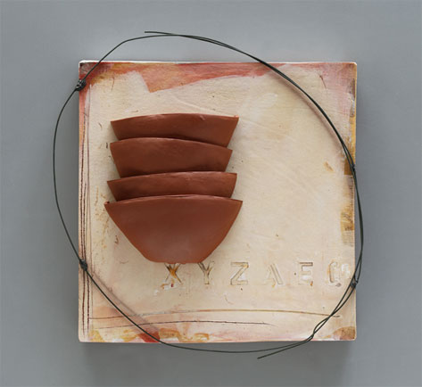 ceramic-wall-art-and-wire-Nancy--Selvin Works-—-Nancy-Selvin-Findings#21