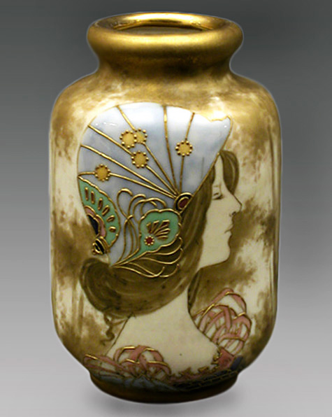 Bohemian-Amphora-vase-475x596 Amphora vase Art Nouveau