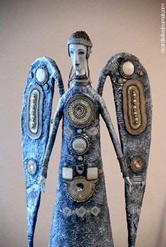 Natalia-at-Happydolls-angel Natalia at Happydolls - blue angel figurine